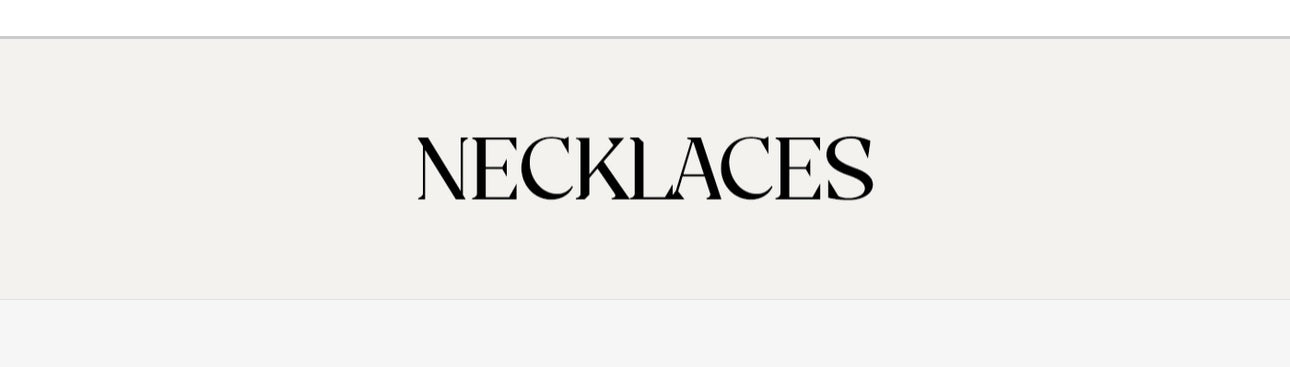 NEACKLACES
